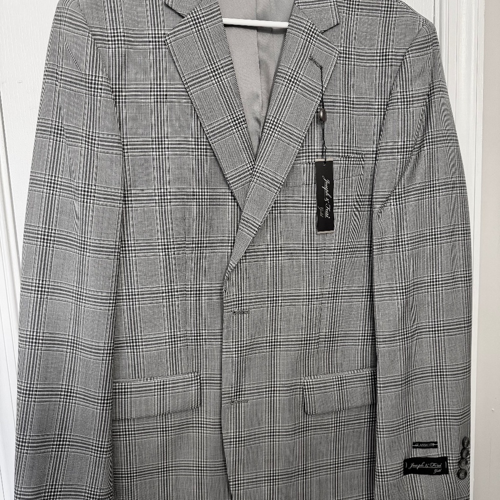 Joseph & Feiss Gold Size 42R Classifc Fit Sport Coat Blazer